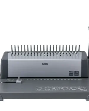 Deli E3872 425 Sheets Comb Spiral Binding Machine