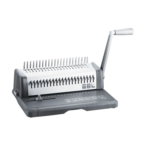 Deli E3873 425 Sheets Comb Spiral Binding Machine