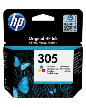 HP 305 Tri-color Original Ink Cartridge