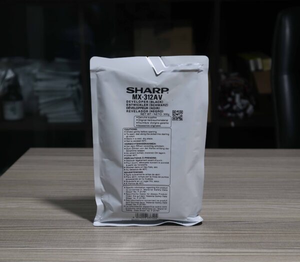 Sharp Black Developer Genuine SHARP MX-312AV Developer Black – Original Supply (300g) – Ahmed ...