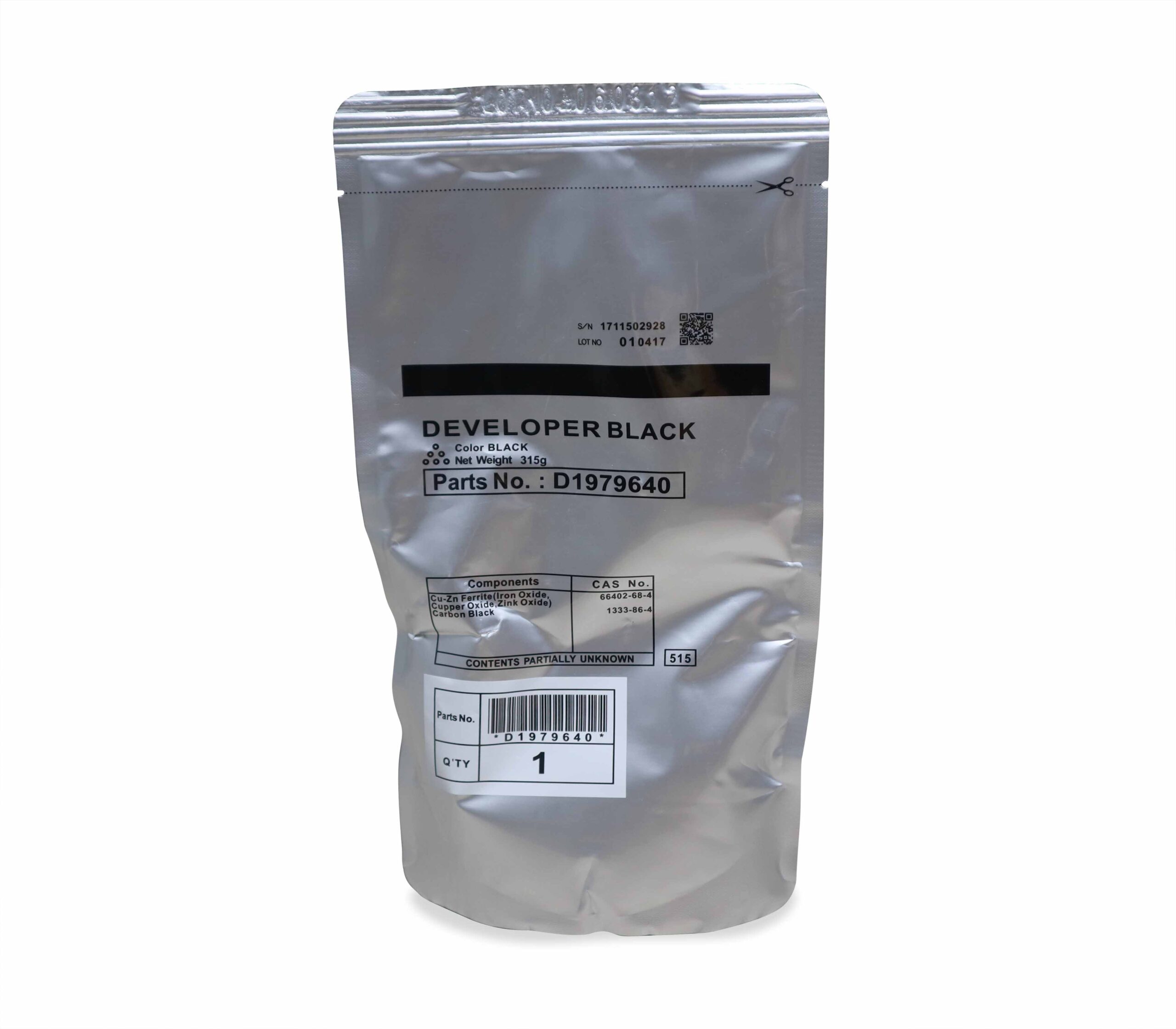 Developer Black D1979640 (3150g) – High-Performance Magnetic Developer Unit